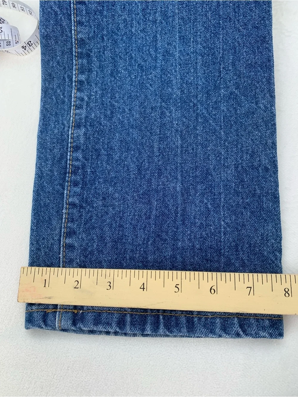 Men's Relaxed Fit Denim Jeans - Blue